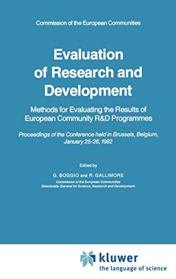 Evaluation of Research and Development