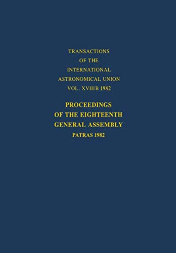 Proceedings of the Eighteenth General Assembly