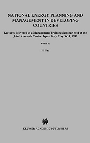 National Energy Planning and Management in Developing Countries