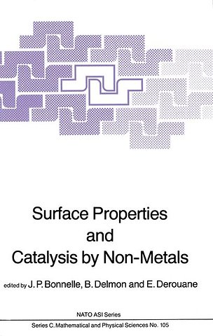 Surface Properties and Catalysis by Non-Metals