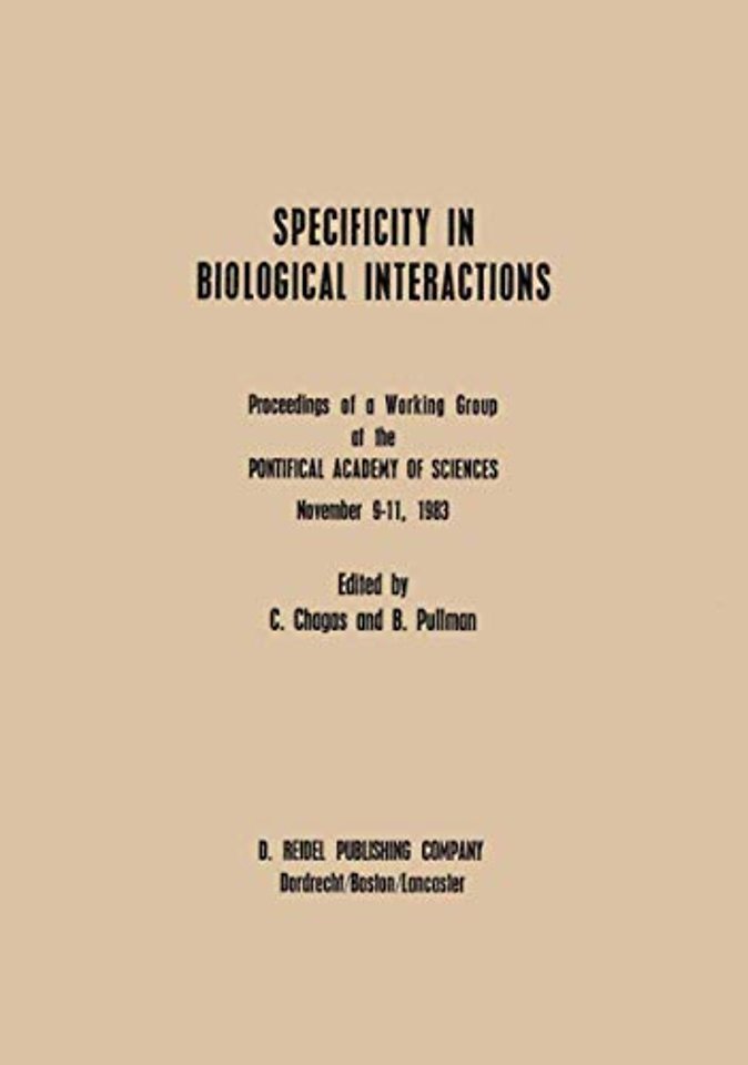 Specificity in Biological Interactions