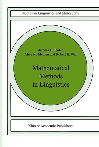 Mathematical Methods in Linguistics