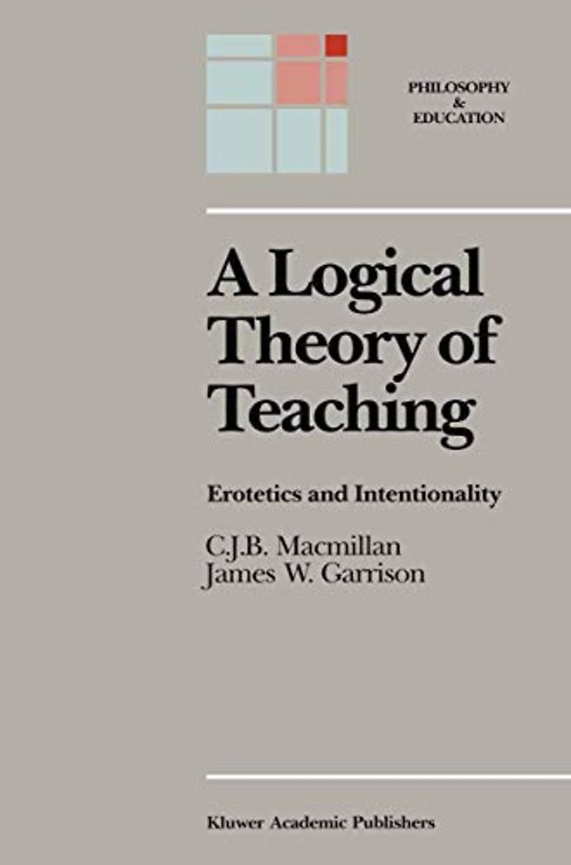A Logical Theory of Teaching
