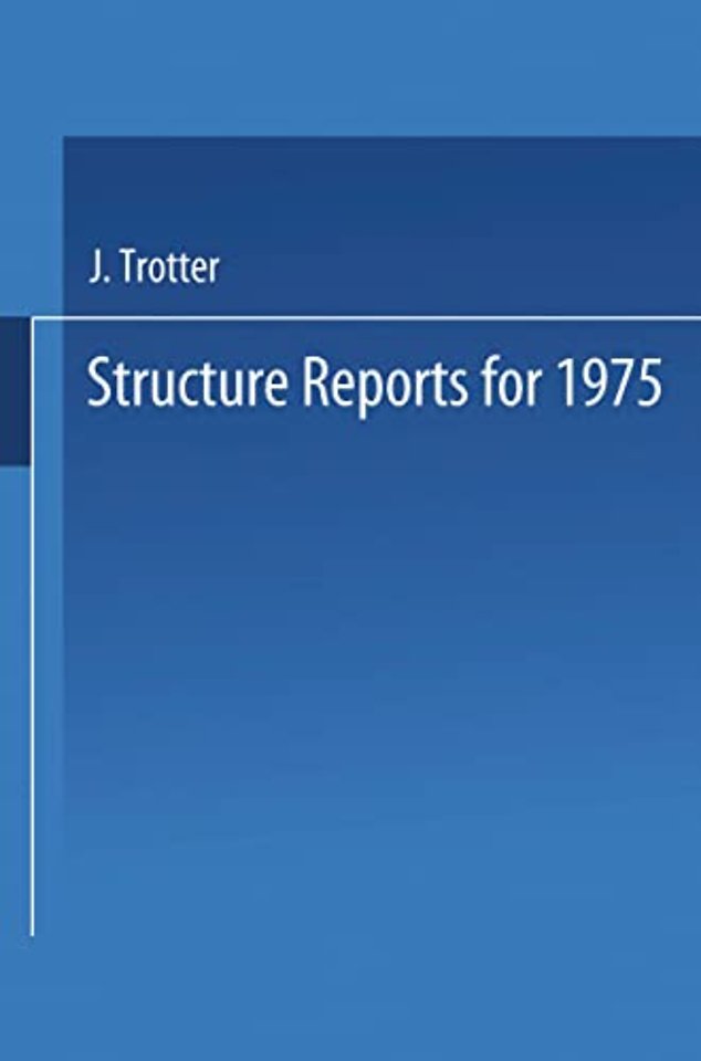 Structure Reports for 1975