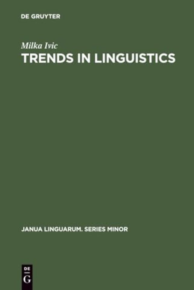 Trends in Linguistics