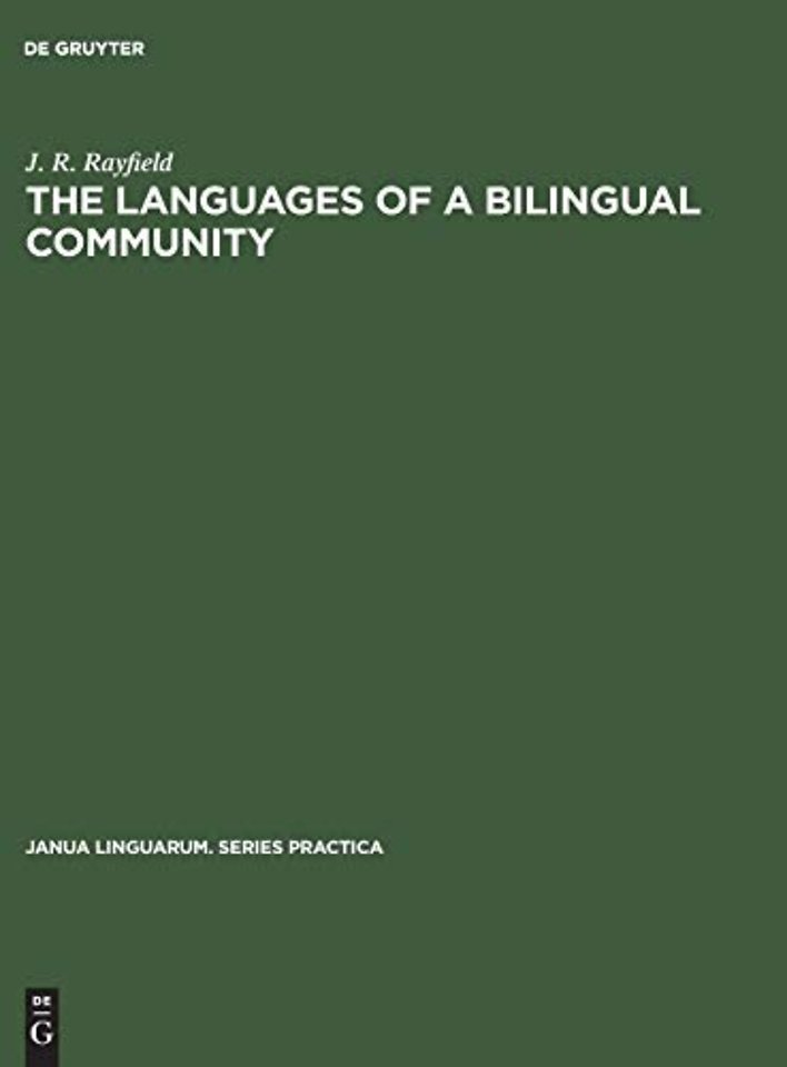 The Languages of a Bilingual Community