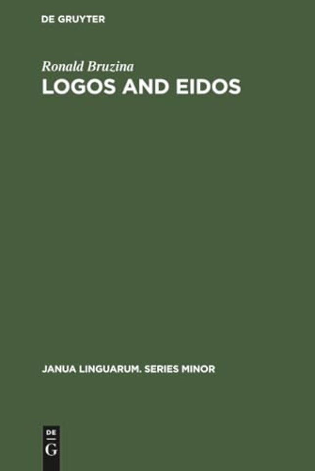 Logos and Eidos – The Concept in Phenomenology