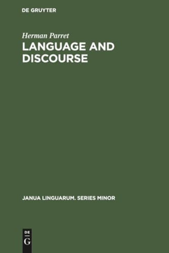 Language and Discourse