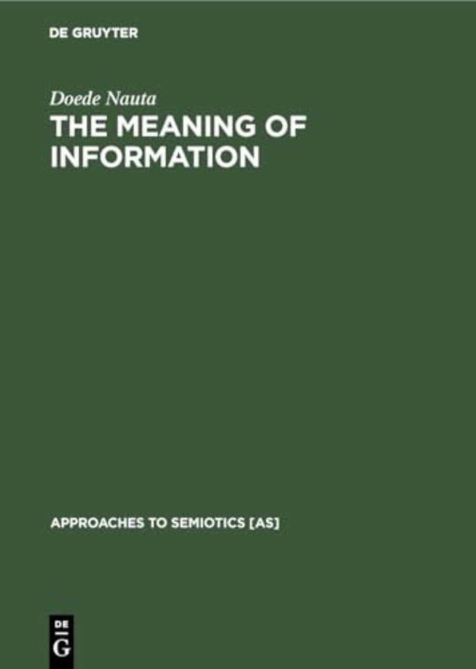 The Meaning of Information