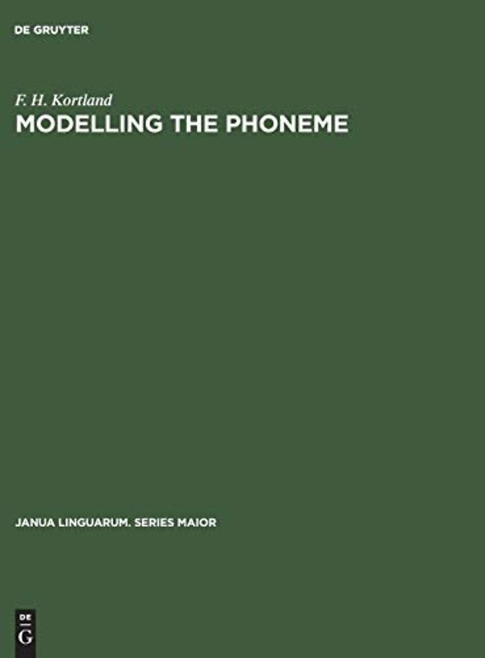 Modelling the Phoneme – New Trends in East European Phonemic Theory
