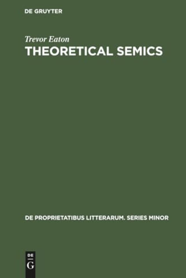 Theoretical Semics