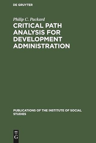 Critical path analysis for development administration