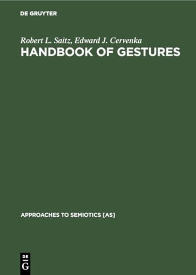 Handbook of Gestures – Colombia and the United States