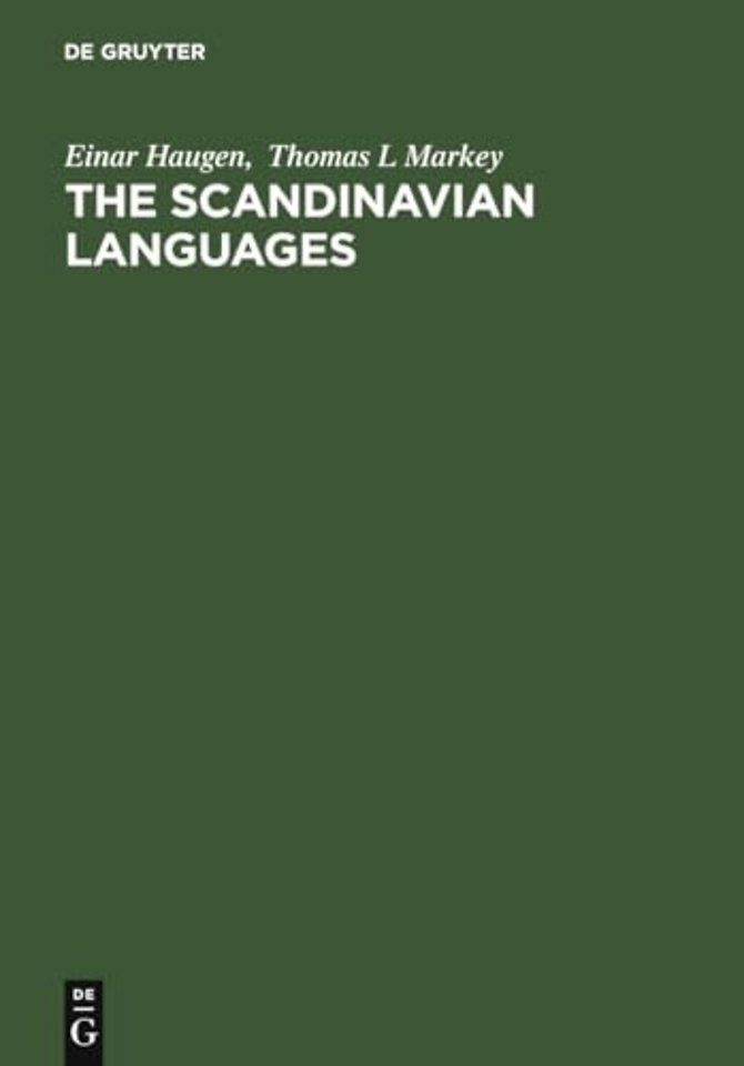 The Scandinavian Languages – Fifty Years of Linguistic Research (1918 – 1968)