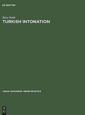 Turkish Intonation – An Instrumental Study