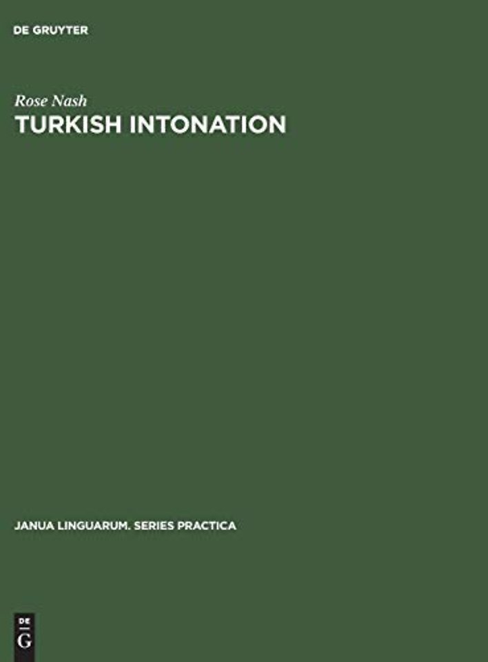 Turkish Intonation – An Instrumental Study
