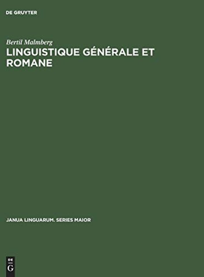 Linguistique générale et romane – Etudes en allemand, anglais, espagnol et français