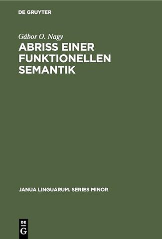 Abriβ einer funktionellen Semantik