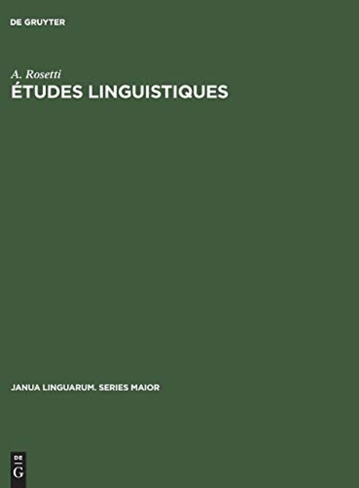 Études linguistiques