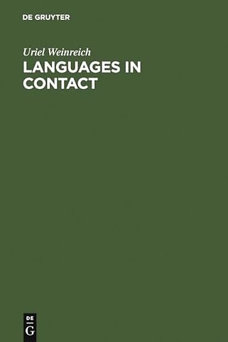 Languages in Contact – Findings and Problems