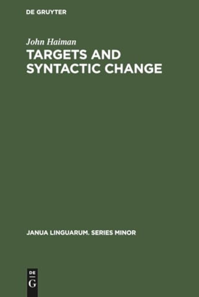 Targets and Syntactic Change