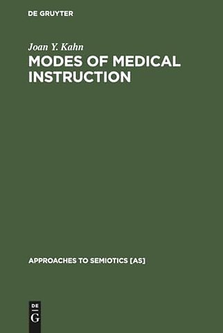 Modes of Medical Instruction – A Semiotic Comparison of Textbooks of Medicine and Popular Home Medical Books
