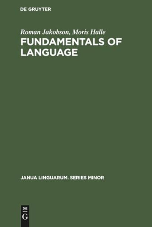 Fundamentals of Language