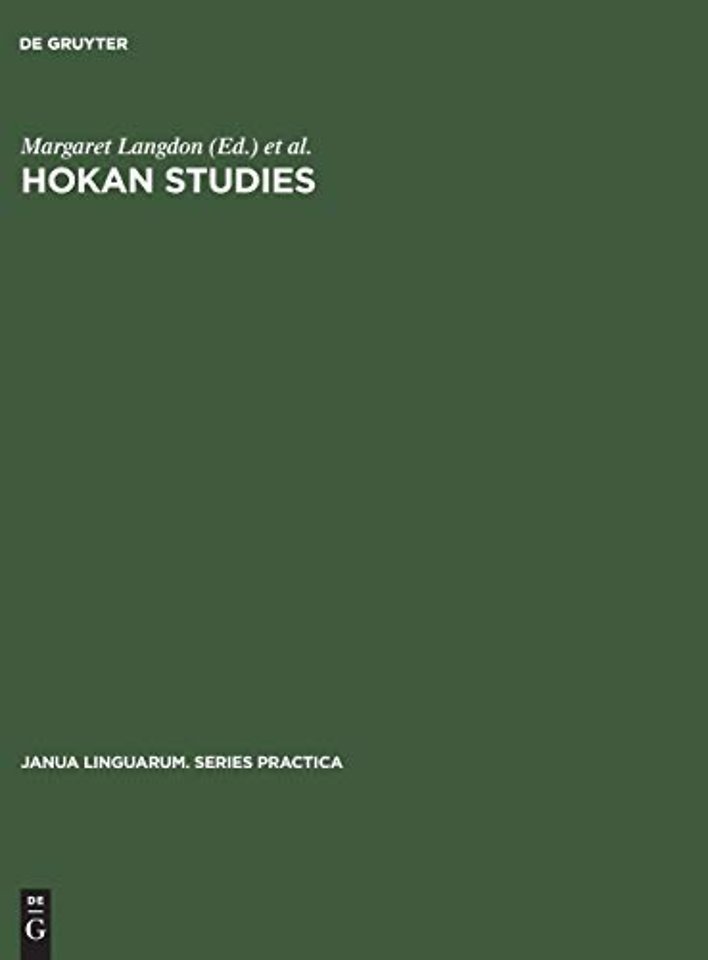 Hokan Studies – Papers from the First Conference on Hokan Languages, held in San Diego, California, April 23–25, 1970