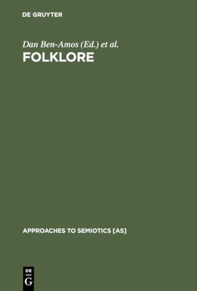 Folklore – Performance and Communication