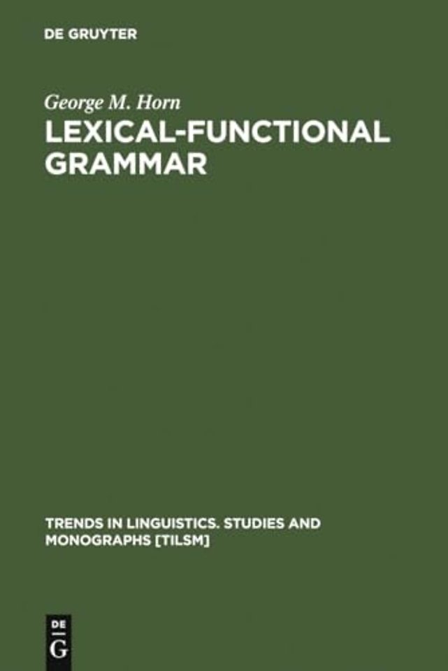 Lexical–Functional Grammar