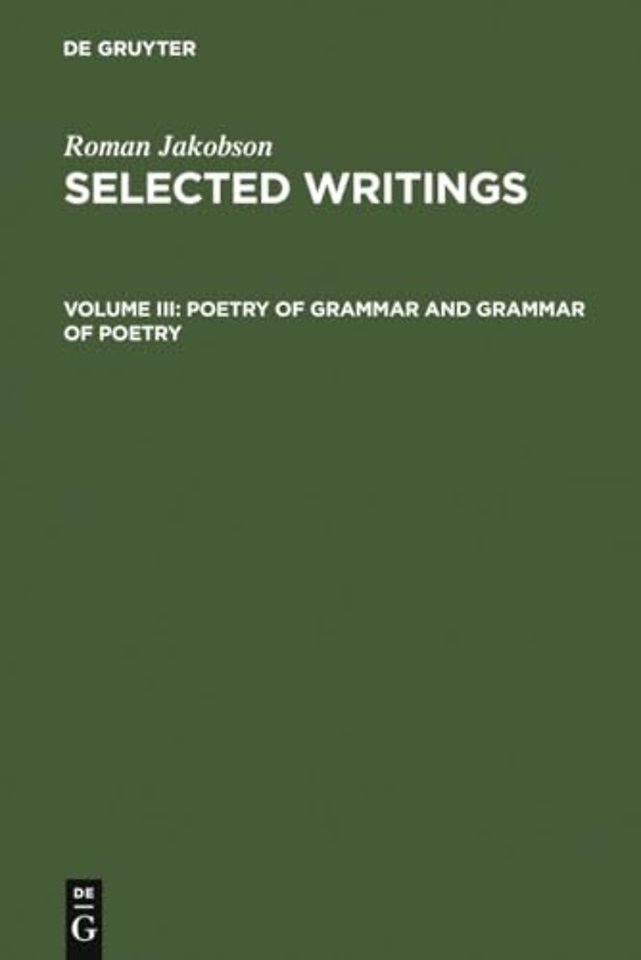 Poetry of Grammar and Grammar of Poetry