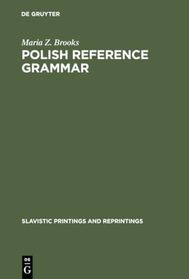 Polish Reference Grammar