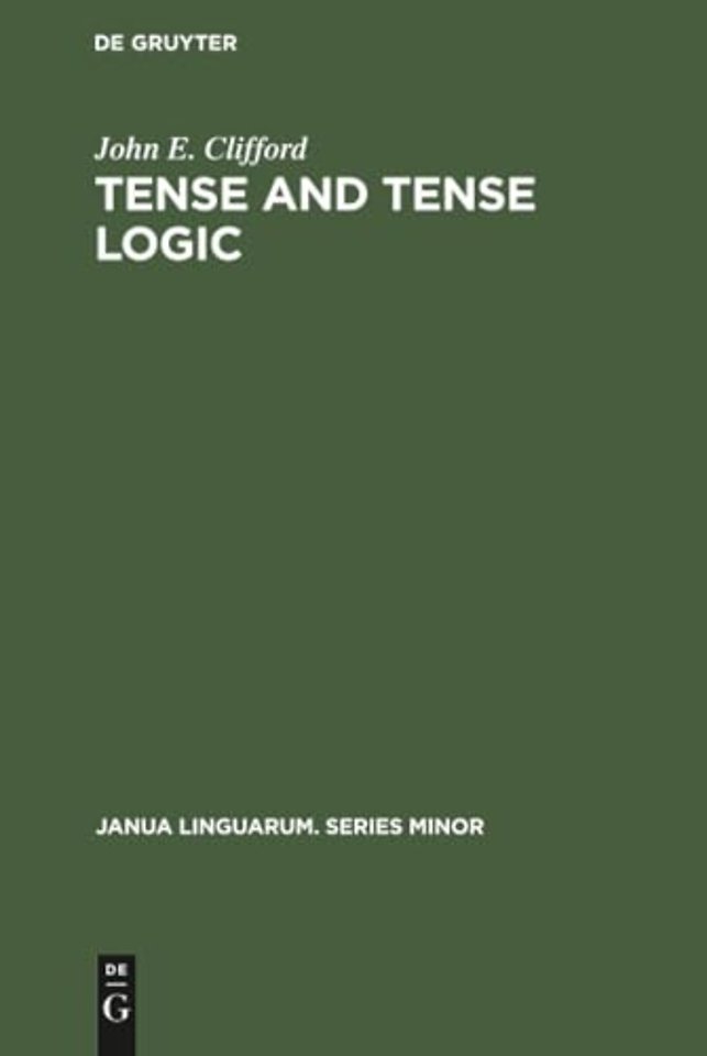 Tense and Tense Logic