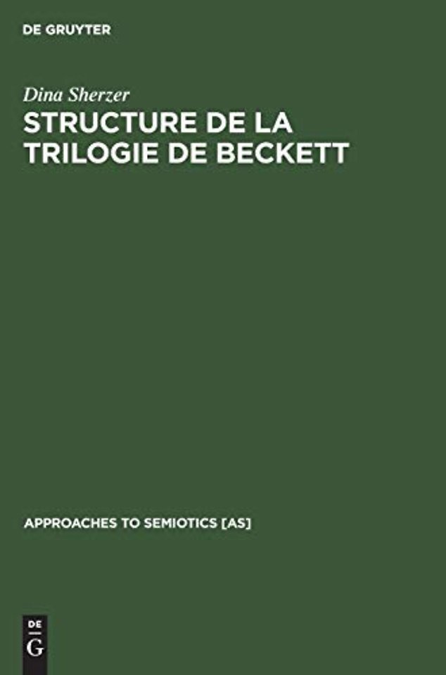 Structure de la trilogie de Beckett – Molloy, Malone meurt, L`innommable