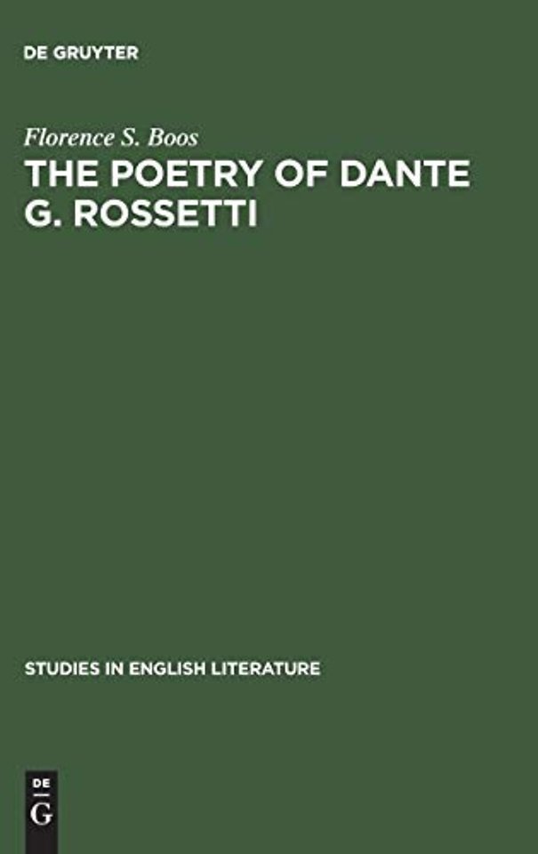 The poetry of Dante G. Rossetti – A critical reading and source study