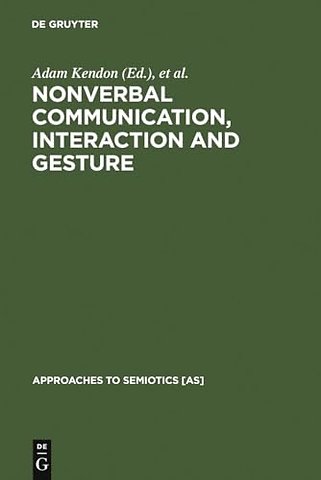 Nonverbal Communication, Interaction, and Gestur – Selections from SEMIOTICA