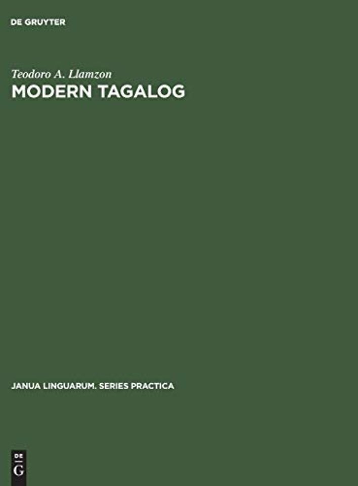 Modern Tagalog – A Functional–Structural Description