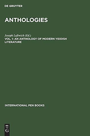 An Anthology of Modern Yiddish Literature