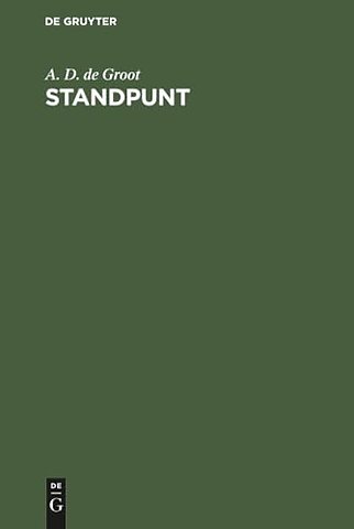 Standpunt – Over onderwijs, democratie en wetenschap