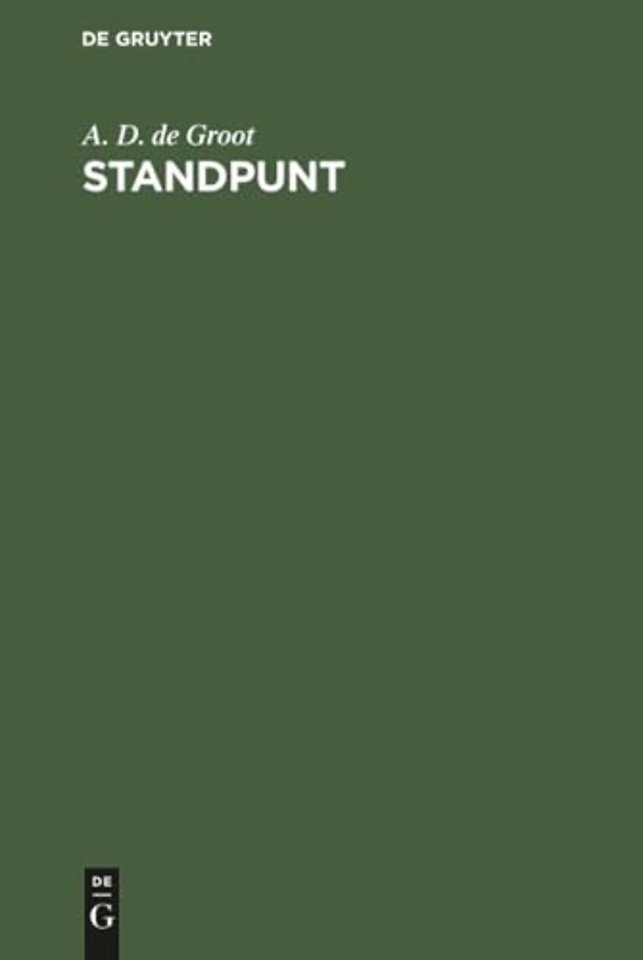 Standpunt – Over onderwijs, democratie en wetenschap