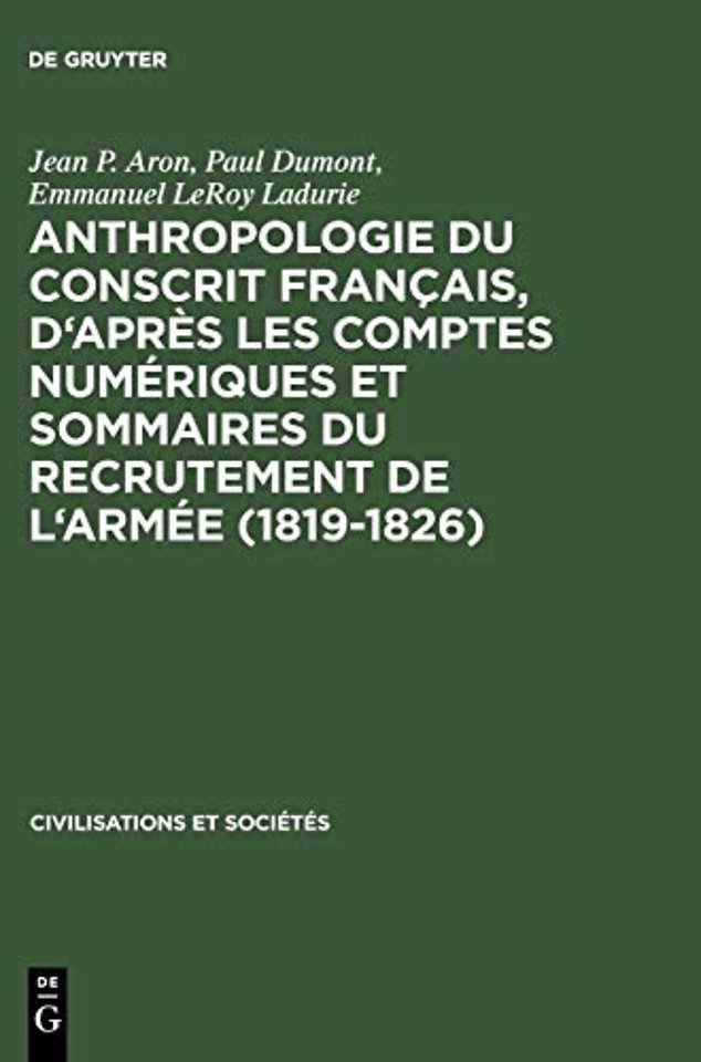 Anthropologie du conscrit français, d`après les – Présentation cartographique