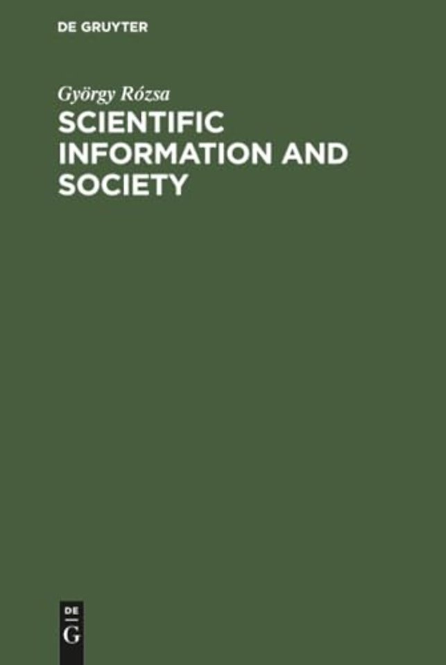 Scientific Information and Society