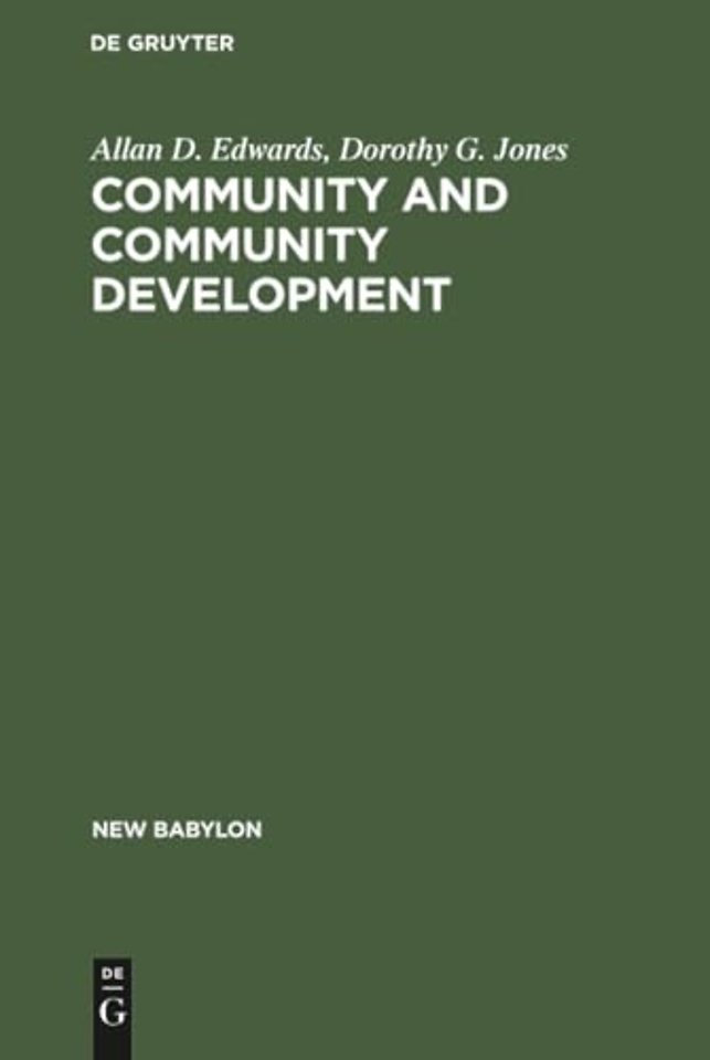 Community and community development