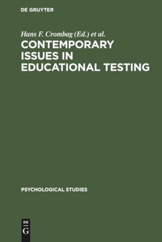 Contemporary issues in educational testing