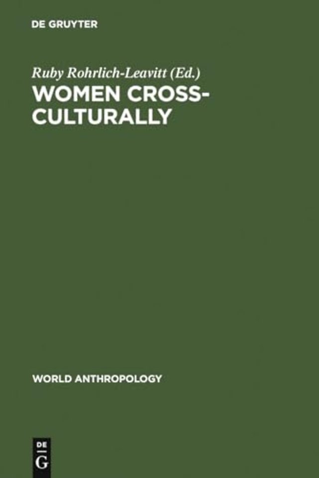 Women Cross–Culturally – Change and Challenge