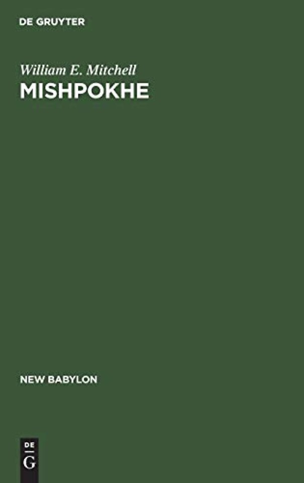 Mishpokhe – A Study of New York City Jewish Family Clubs