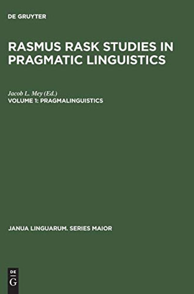 Pragmalinguistics – Theory and Practice