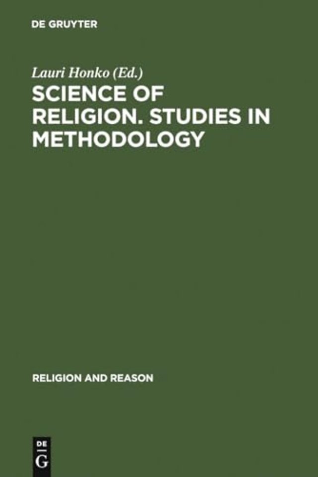 Science of Religion. Studies in Methodology – Proceedings of the Study Conference of the International Association for the History of Relig