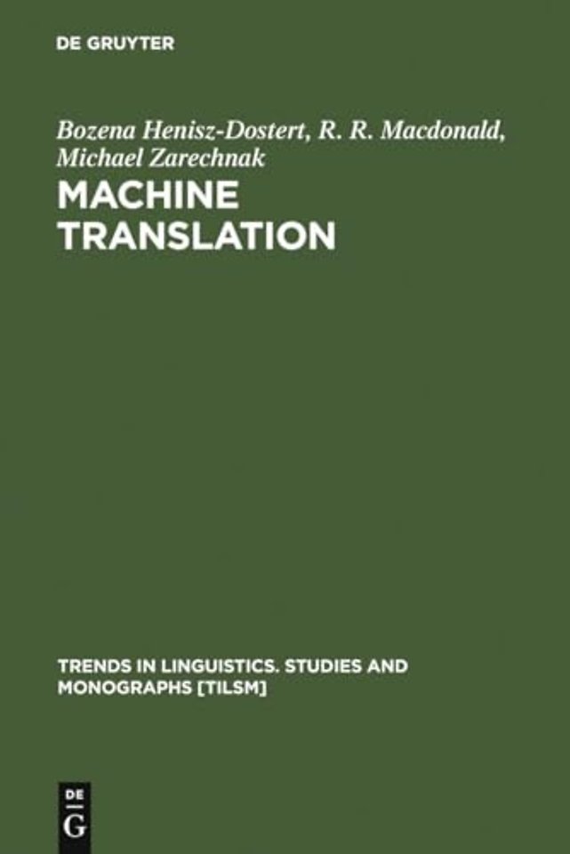 Machine Translation