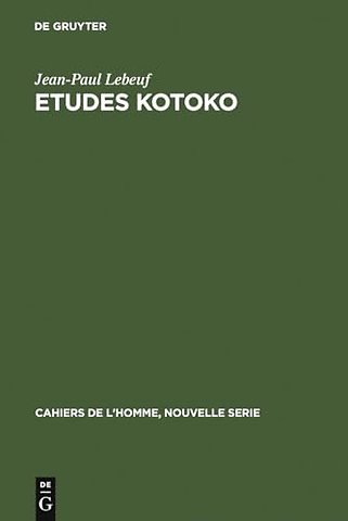 Etudes kotoko